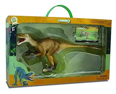 Set de dinosaurios Velociraptor con luz y sonido x6 piezas