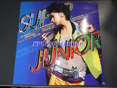 Super Junior 5th Album Mr. Simple Type A Sungmin Ver. CD Good Cond