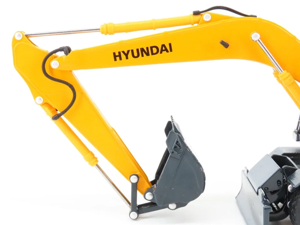 Excavadora de ruedas Hyundai Robex 210W-9 - Modelo diecast escala 1:40 de China nuevo Foto 2 de 4