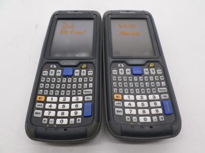 LOT OF 2 Intermec CN75 CN75LAN EA30 Mobile Computer CN75EQ6KC00W1100 - ISSUES