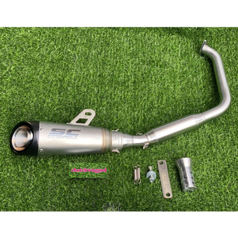 Exhaust Headers Muffler XSR155 R15 MT15 Motorcycle Stainless steel
