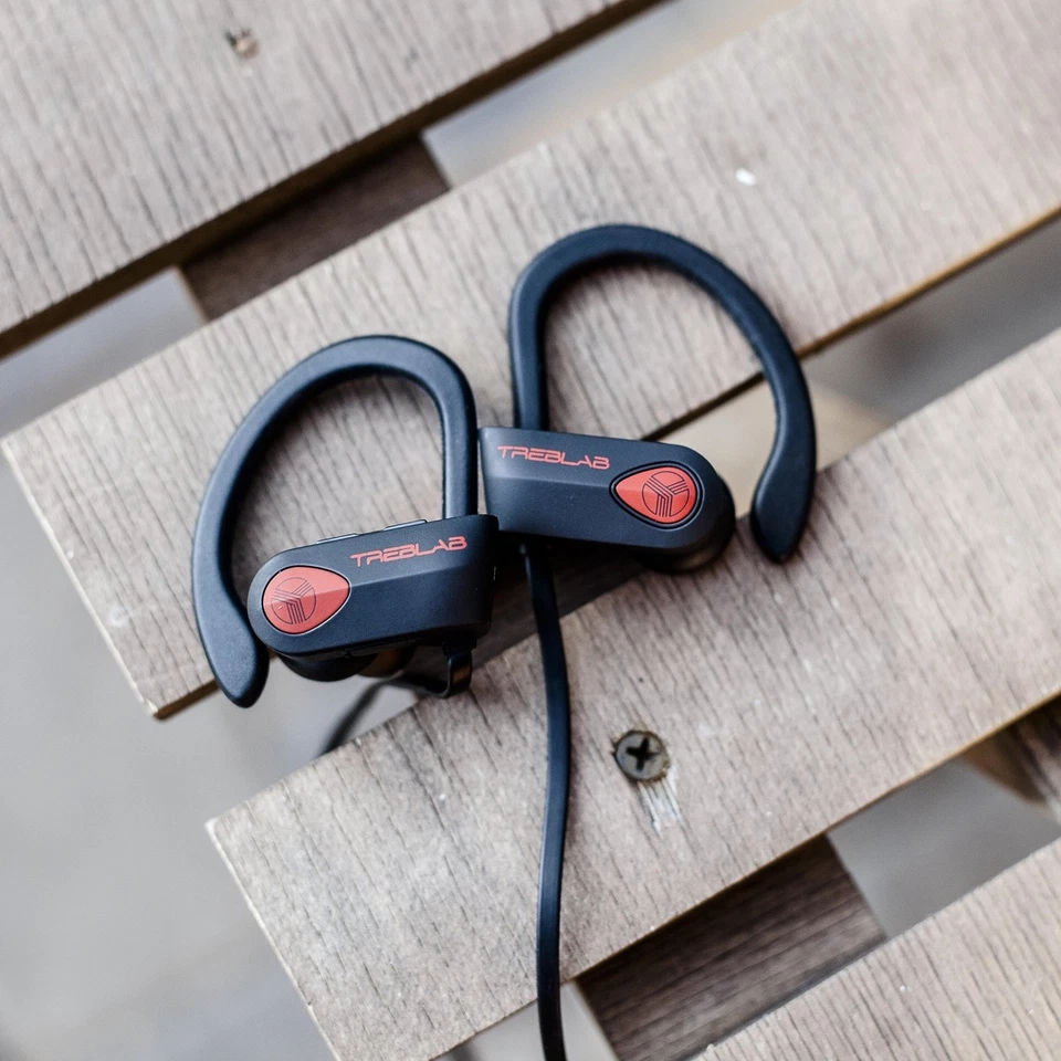 TREBLAB XR500 Wireless Sport Earbuds with Mic, IPX7 Waterproof, Noise Cancelling - Image 3 of 4