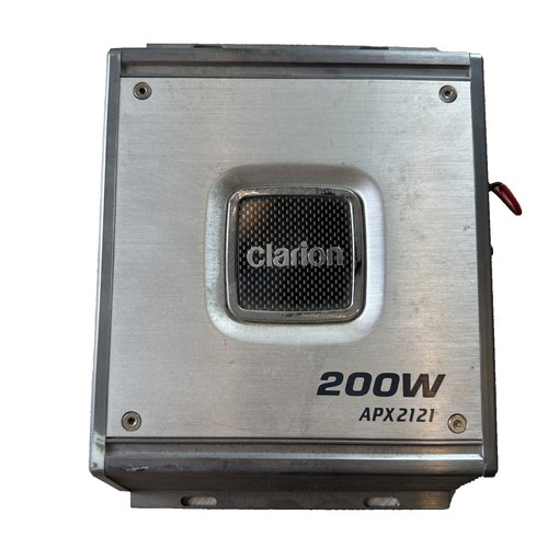 Clarion ADDZEST APA4200G Car Amplifier 4 Channel 50W x4 90W Used