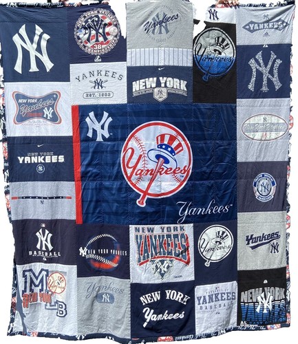 New York Yankees 54'' x 84'' Sweatshirt Blanket | eBay
