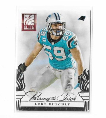 2014 Panini Elite Passing the Torch #1 Luke Kuechly / Sheldon Richardson