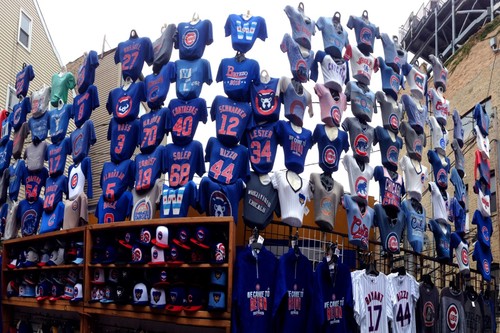 Wrigley Field Street Vendor Photograph 2016 World Series Season - Picture 3 of 3