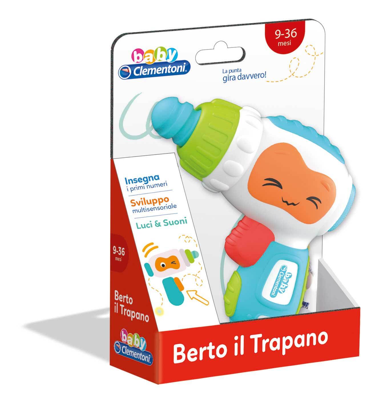 Merchandising Clementoni: Baby - Berto Il Trapano