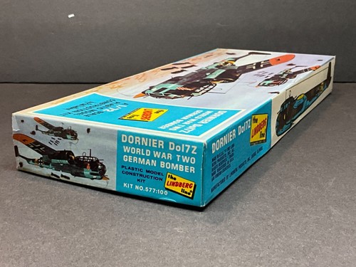 Lindberg 1:72 WWII Dornier Do17Z Vintage Model Airplane Kit 577-100, Complete - Picture 2 of 4