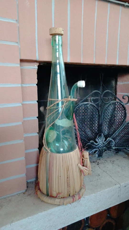 Fiasco vintage - Cantina Giunti - Ampolla ghiaccio e beccuccio - Da collezione - Immagine 2 di 4