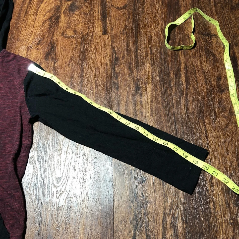 TOM HAWK Botón Frontal Pullover Granate Camisa con Capucha Niño Talla Mediana Foto 3 de 4