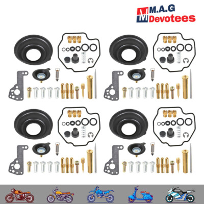 4× Carburetor Rebuild Kit Diaphragm Air Cut off Valve For Yamaha Vmax V-MAX 1200
