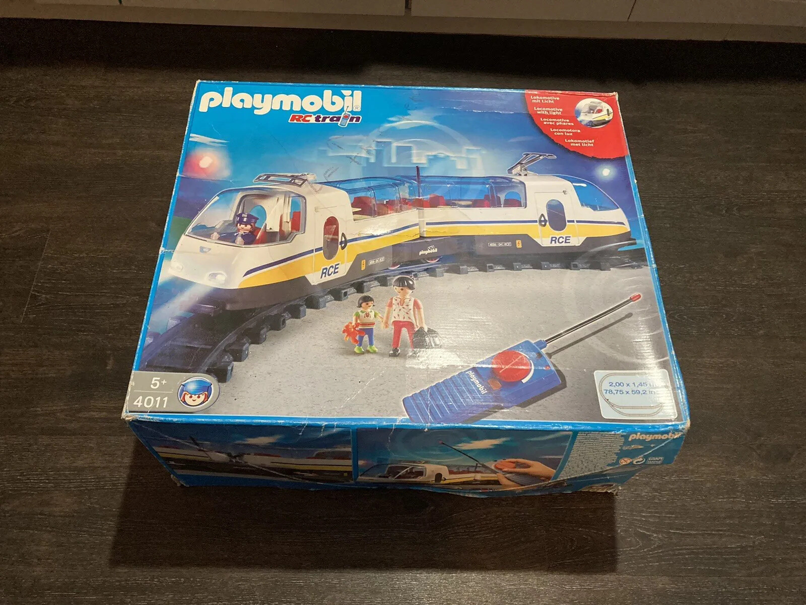 Playmobil 4011 RC Train COMPLETE SET + Extra tracks and Clips eBay