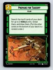 Command Plan Prepare For Takeoff Event Card Vehicle Unit Search Draw