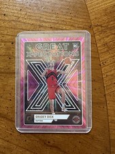Gradey Dick #4 Great x-Pectations Holo Pink Laser RC #24/50