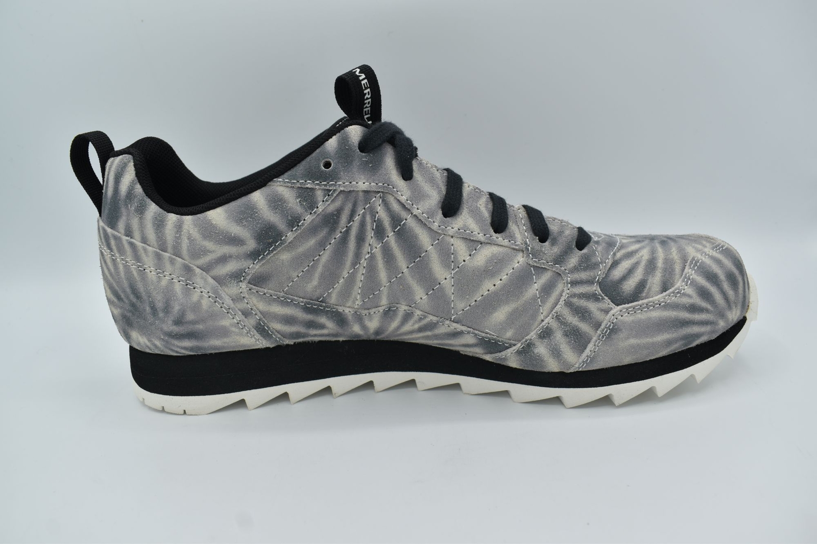 Scarpe sneakers Merrell uomo taglia 9 alpine tie dye nere scamosciate