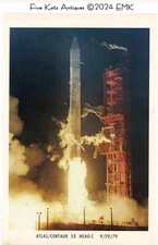 NASA - Atlas / Centaur 53 HEAO-C - 9/20/79 - Image On Light Card Stock - Unique!