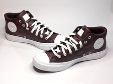 Converse CTAS Malden Bloodstone/White Men's Mid Top Sneakers - Asst Sizes NWB