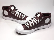 Converse CTAS Malden Bloodstone/White Men's Mid Top Sneakers - Asst Sizes NWB