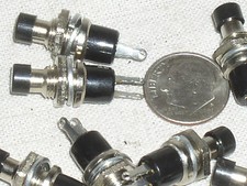 10 NEW N/C AC DC PUSH OFF PUSHBUTTON BUTTON SWITCH 3 AMP 3A NORMALLY CLOSED USA