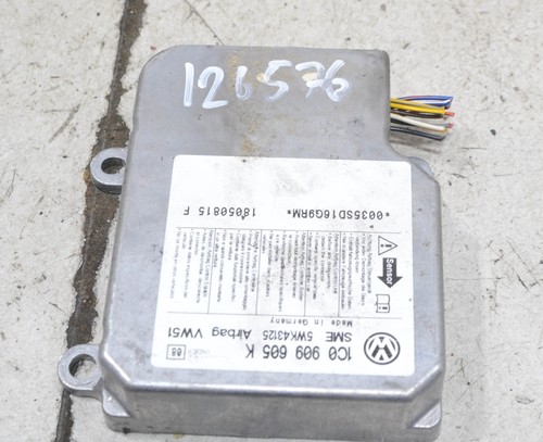 VW Fox 5Z Bj 2005 Airbg Steuergerät 1C0909605K #126576-G560