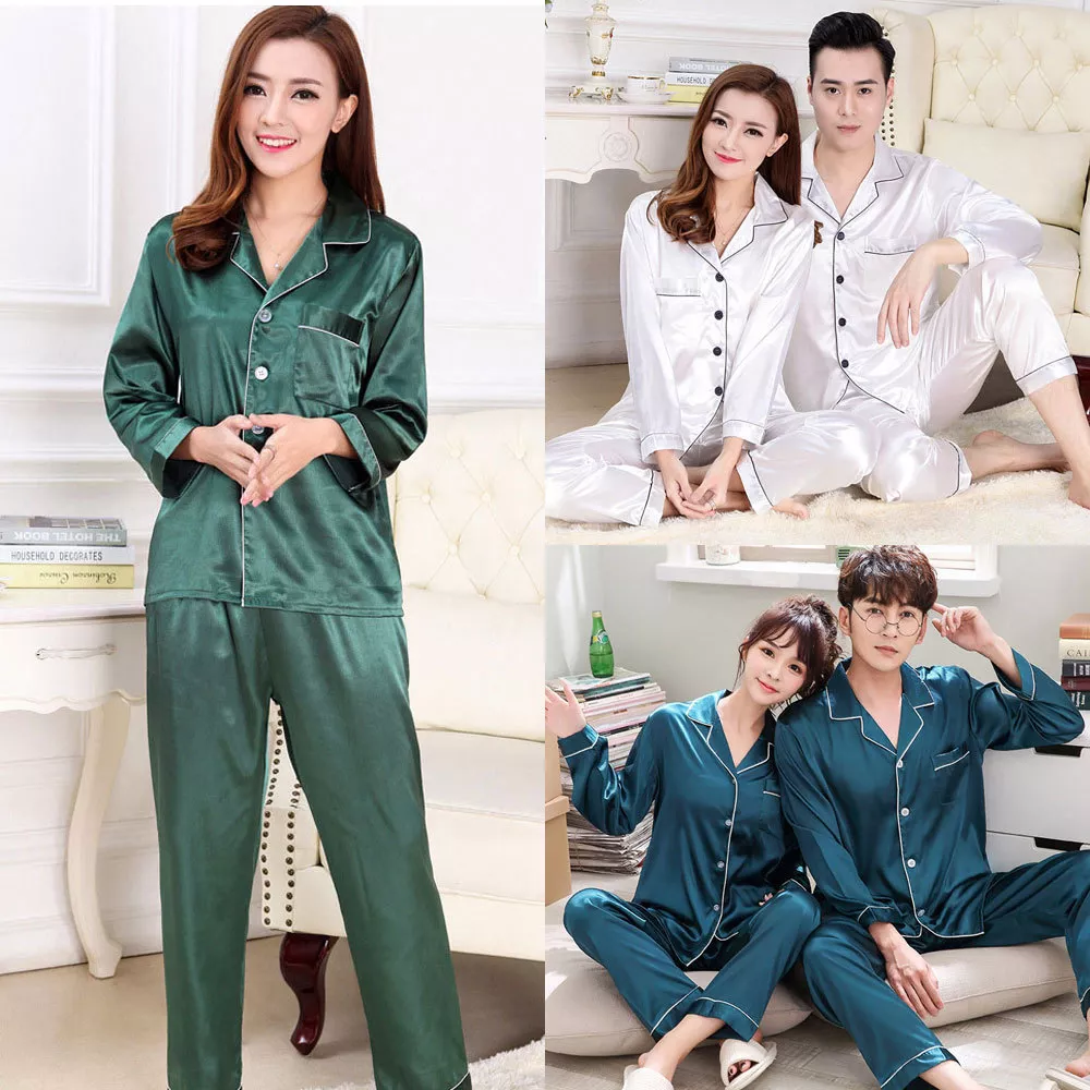 2023 Pajamas New Arrivals High Quality Women Luxury Pajamas Set Long Sleeve Silk  Satin Prints Pyjamas - China Pajamas and Custom price