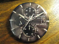 Citizen Eco Drive Pocket Mirror - Repurposed Watch Advertisement Lipstick Mirror