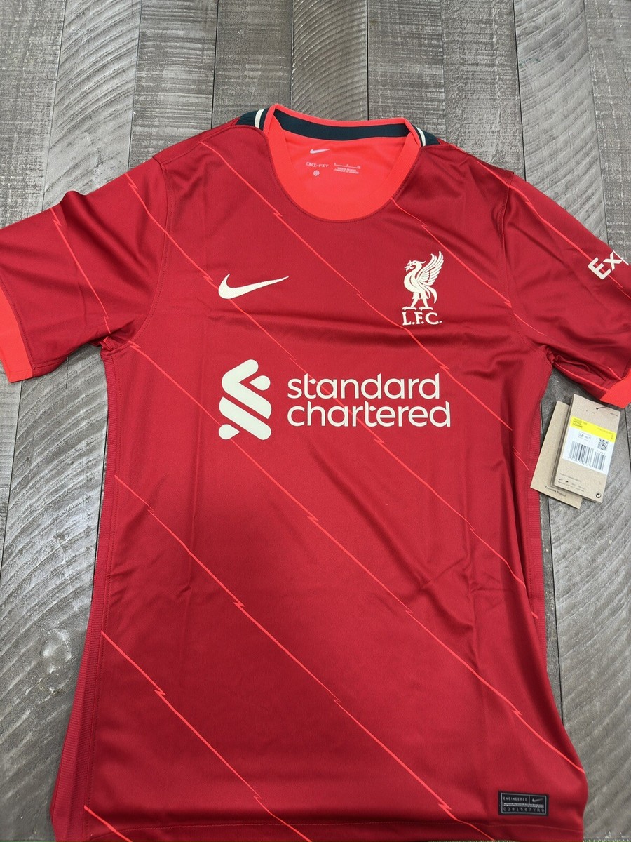  Liverpool FC 2XL 正規品 Liverpool FC 21/22 Men XXL Nike Authentic Vapor Match Home Jersey