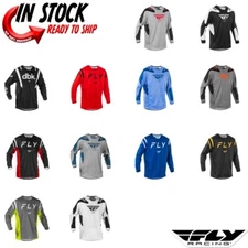 NEW! 2025 FLY RACING KINETIC MESH MOTOCROSS OFFROAD JERSEY - PICK SIZE & COLOR