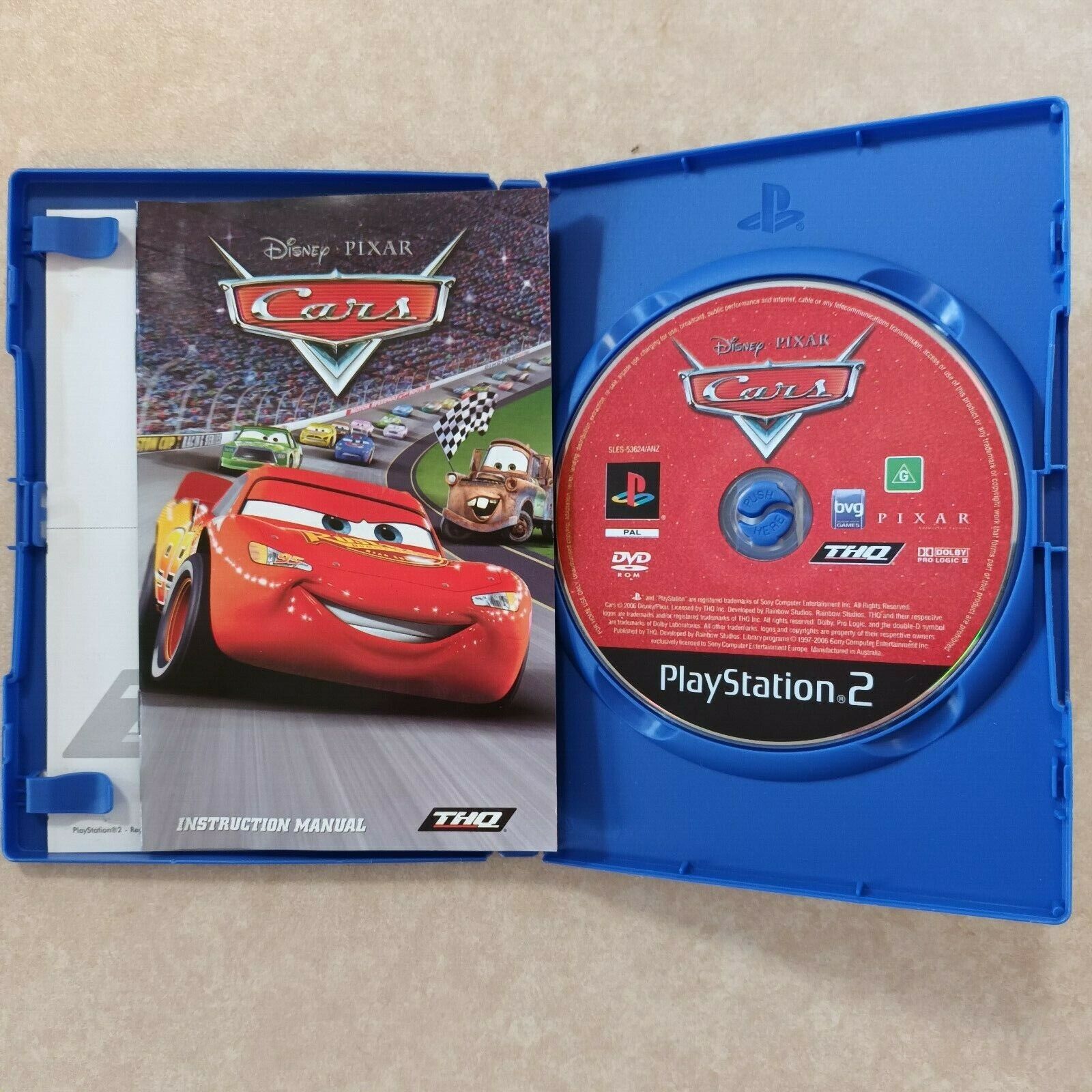 DISNEY PIXAR CARROS PS2 - SEMINOVO  NP4Game - A melhor loja online com  telemóveis ao melho preço