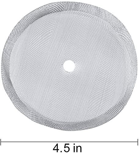 French Press Replacement Screens Stainless Steel Reusable Mesh Filter For 50 Oun