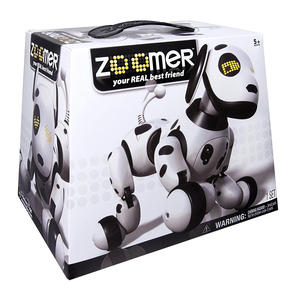 Zoomer Dalmatian by Spinmaster Interactive Robot Dog Puppy Pet