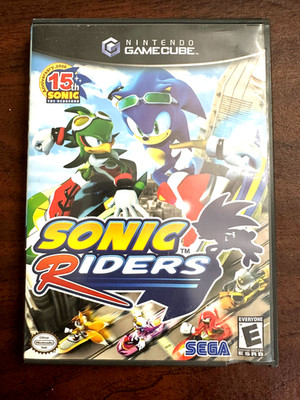 Sonic Riders GameCube Tested CIB Nintendo GC Racing Sonic Game