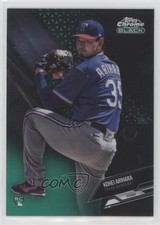 2021 Topps Chrome Black Green Refractor /99 Kohei Arihara #47 0l0m