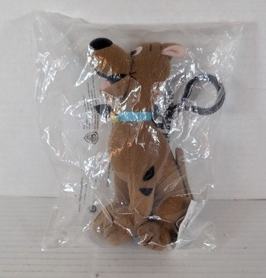 6'' Scooby-Doo Cartoon Network Warner Bros Keychain Backpack Clip On Plush (NEW)
