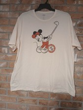 Disney Mickey Mouse Golf T-Shirt Men s 2XL Cr...