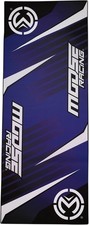 Moose Racing Blue Pit Mat 40x63 Absorbent Floor Mat Motorcycle Off-road