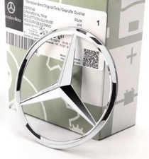 New For Mercedes-Benz Chrome Star Trunk Badge Emblem 3.54in / 90MM Sliver🎁