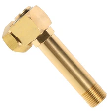 Durable Hose Reel Replacement Parts Brass Swivel Elbow Connector