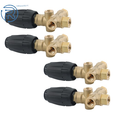#ad 4Pack Unloader Valve VRT3 310 4350 PSI 8GPM 3 8quot; FNPT Pressure Washer Pump NEW $123.99