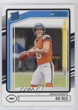 2024 Panini Donruss Rated Rookie Bo Nix #369 Rookie RC