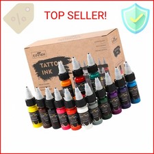 14 Colors Tattoo Ink Set,15ml 1/2oz Tattoo Ink Colors Set for Outlining Shading,