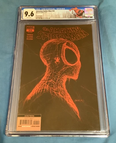 THE AMAZING SPIDER-MAN #55 (#856) Second Printing CGC 9.6  Classic Gleason Cover