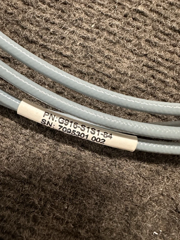 10 NEW MegaPhase G916-S1S1-84 SMA to SMA RF Microwave Test Cables - Image 4 of 4