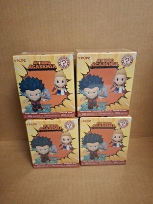 4 x ungeöffnete versiegelte Funko Mystery Mini My Hero Academia