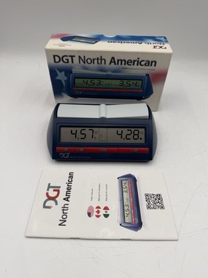 DGT North American Professional Chess Clock Multi-period Delay Tested