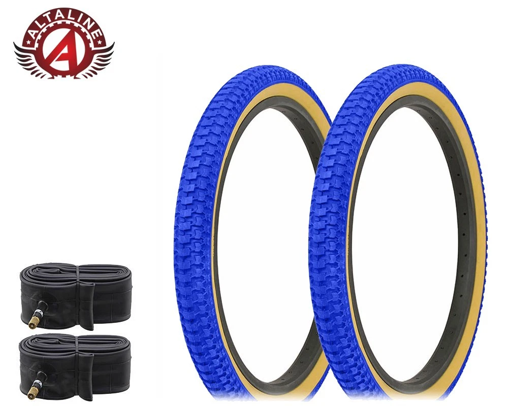 Blue 20 In Bicycle Tires for Cruiser for sale | eBay