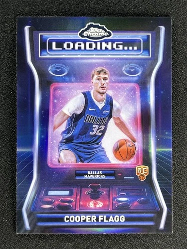 2025 Topps Chrome Cooper Flagg Refractors (RAW)
