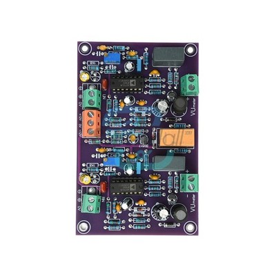 DC12-15V Positive&Negative Power Supply Professional VU Meter Head Driver Board
