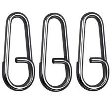 Stainless Steel Fishing Snap Freshwater High Strength Fishing Clips Saltwater...