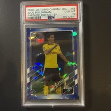2020-21 Topps Chrome UCL Sapphire Edition Jude Bellingham #68 for